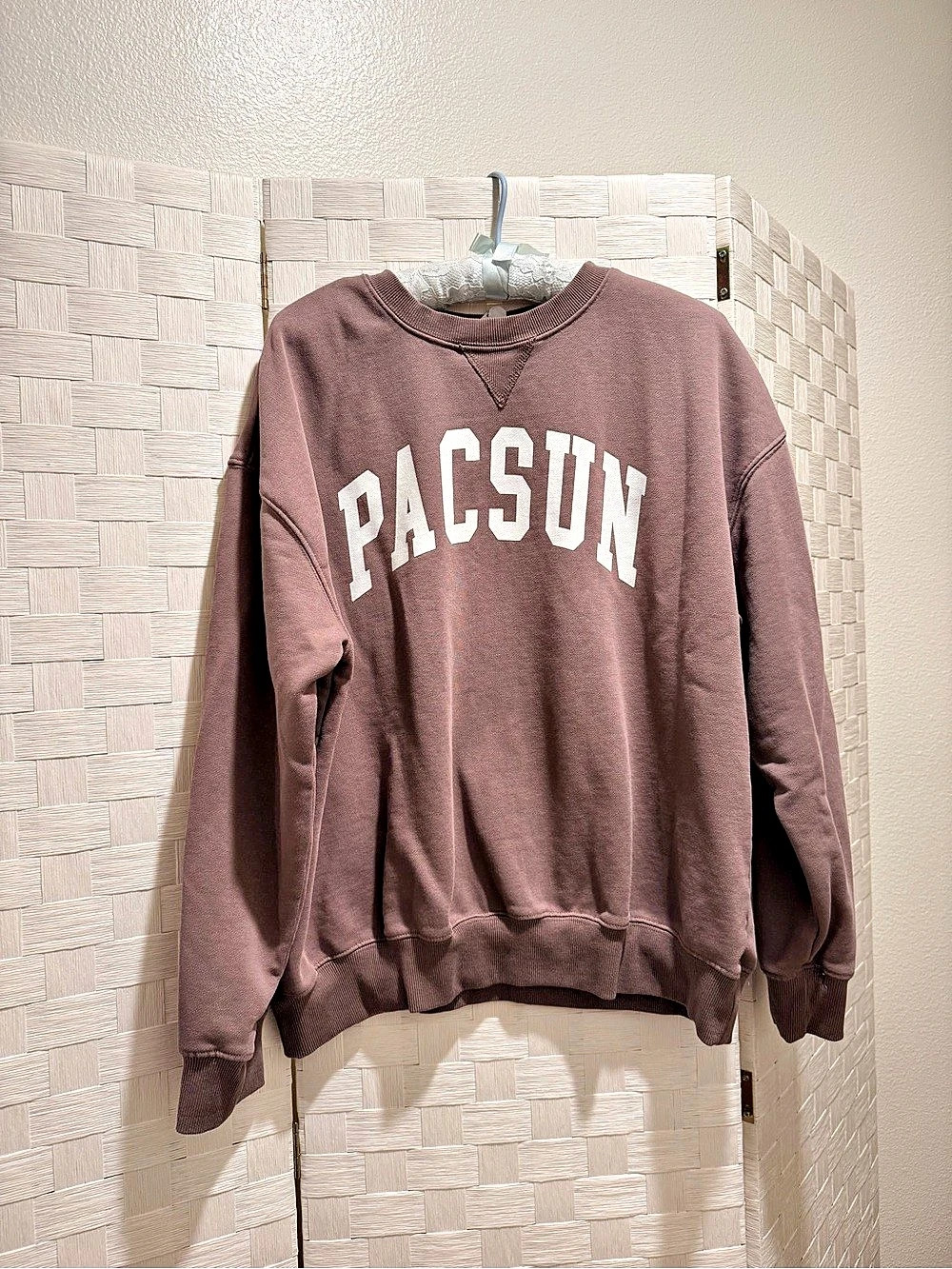 Pacsun Girls XL (14-16) Brown Logo Sweatshirt